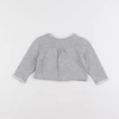 Vertbaudet - gilet gris - 6 mois