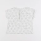 Boutchou - blouse blanc - 12 mois