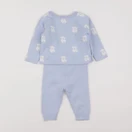 Jacadi - ensemble bleu - 6 mois