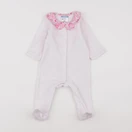 Jacadi - pyjama velours rose - 6 mois