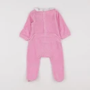 Jacadi - pyjama velours rose - 6 mois