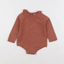 Vertbaudet - combinaison marron - 9 mois