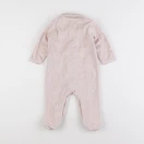 Vertbaudet - pyjama velours rose - 9 mois