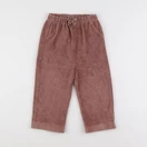 Vertbaudet - pantalon marron - 3 ans