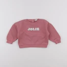 Vertbaudet - sweat rose - 2 ans