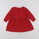 Vertbaudet - robe rouge - 2 ans