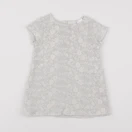 Zara - robe blanc - 9/12 mois