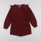 Vertbaudet - combinaison rouge - 10 ans