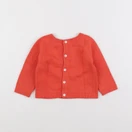Jacadi - pull orange - 12 mois