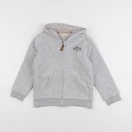 Vertbaudet - sweat gris - 6 ans