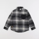 Vertbaudet - chemise gris - 6 ans