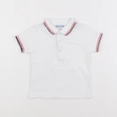 Jacadi - polo blanc - 12 mois