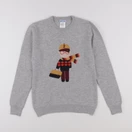 Jacadi - pull gris - 10 ans