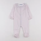 Jacadi - pyjama velours rose - 12 mois