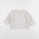 Vertbaudet - pull beige - 18 mois