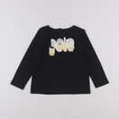 Jacadi - tee-shirt bleu, or - 4 ans