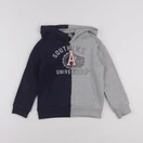 IKKS - sweat bleu, gris - 5 ans