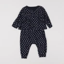Petit Bateau - ensemble bleu - 6 mois