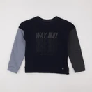 IKKS - sweat bleu - 10 ans