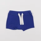 Petit Bateau - short bleu - 6 mois