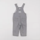 Petit Bateau - salopette gris - 6 mois