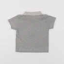 Petit Bateau - polo vert - 6 mois