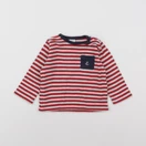 Petit Bateau - tee-shirt rouge - 12 mois