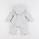 Jacadi - combinaison doublé gris - 3 mois