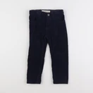 H&M - pantalon bleu - 2/3 ans