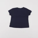 H&M - tee-shirt bleu - 6/9 mois