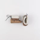 Vertbaudet - chaussons marron - pointure 19