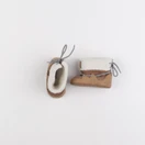 Vertbaudet - chaussons marron - pointure 19