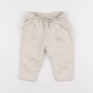 Vertbaudet - pantalon beige - 12 mois