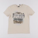 IKKS - tee-shirt beige - 8 ans