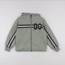 Bellerose - veste réversible vert, gris - 10 ans