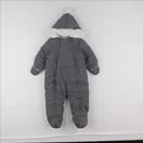 Vertbaudet - combi-pilote gris - 12 mois