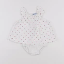 Jacadi - body robe blanc - 6 mois