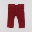 Boutchou - pantalon rouge - 6 mois