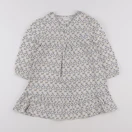 Vertbaudet - robe gris - 4 ans