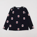 Jacadi - pull bleu - 8 ans
