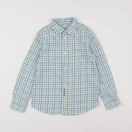 Jacadi - chemise blanc, bleu, vert - 8 ans