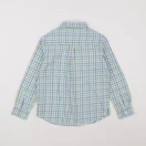 Jacadi - chemise blanc, bleu, vert - 8 ans