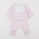 Jacadi - pyjama coton rose - 6 mois