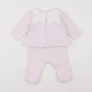 Jacadi - pyjama coton rose - 6 mois