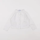 Jacadi - gilet blanc - 3 ans