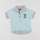 Timberland - polo bleu - 6 mois