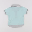 Timberland - polo bleu - 6 mois