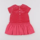 Jacadi - robe rose - 12 mois