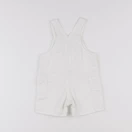 Petit Bateau - salopette blanc - 6 mois