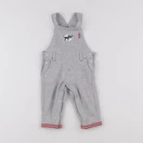 Vertbaudet - salopette gris - 9 mois